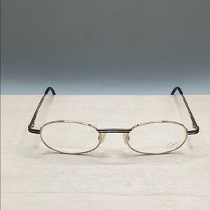 Vintage CAZAL Germany  Mod1142 49-20-135 Oval Gold Full Rim Glasses Classy